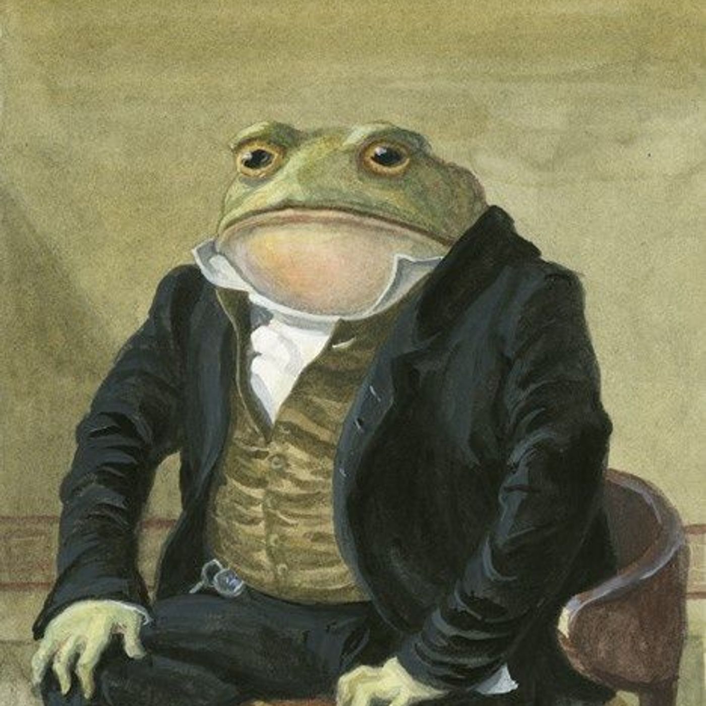Free Gentlemen-frog.jpg meme template