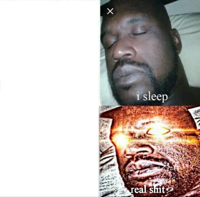 Free Sleeping-Shaq.jpg meme template