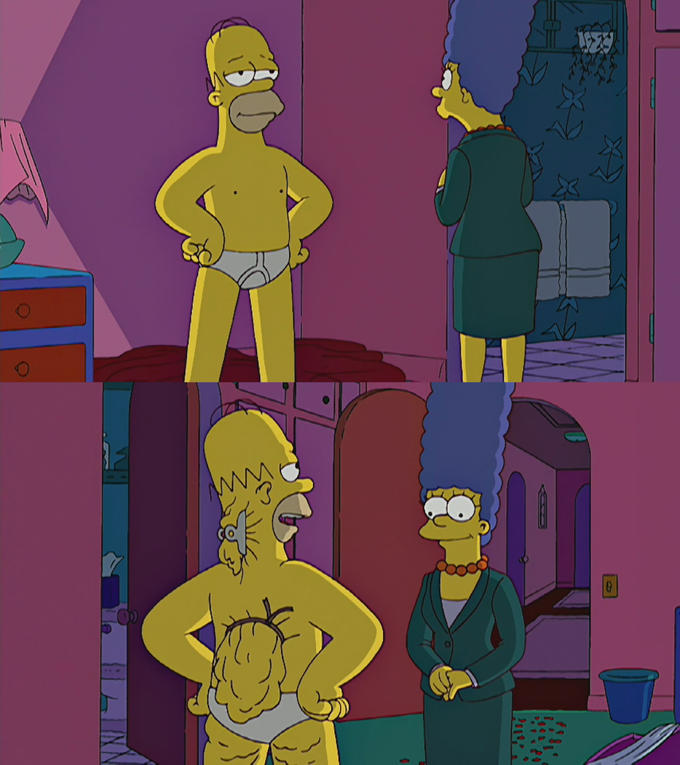 Free home-simpson-back-fat.jpg meme template