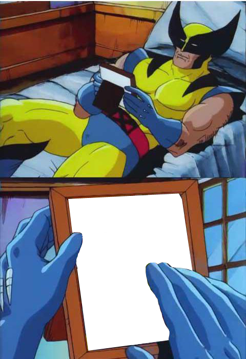 Free wolverine-remember.jpg meme template